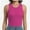 Hotpink, variant on Women Tank Tops Summer Sleeveless Basic Cami Top Shirt Slim Racerback Blouses