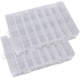 thumbnail image 1 of Caja de almacenamiento de plástico transparente de 24 compartimentos con divisores de compartimentos ajustables, caja de almacenamiento de joyas, caja de almacenamiento de cuentas, caja de colección, 1 of 5