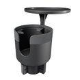 thumbnail image 3 of Bandeja de expansión para portavasos de coche con rotación de base ajustable degree Botellas estables Tazas Negro Zulema Bandeja de expansión para soporte de coche, 3 of 8