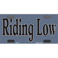 thumbnail image 1 of BP-101 Riding Low- Bicycle License Plate, 1 of 1