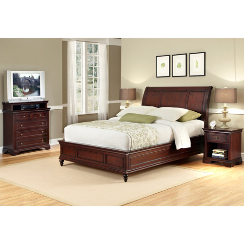 Home Styles Lafayette King/California King Sleigh Headboard, Night