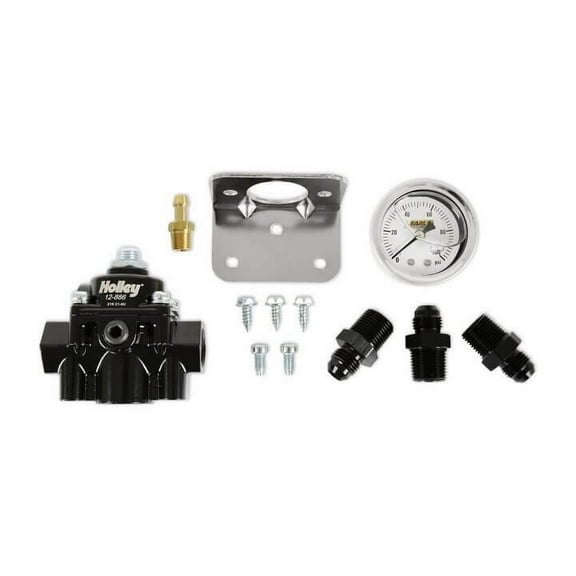 Holley 12-886KIT Die-Cast EFI Bypass Fuel Regulator Kit (15-60 PSI)