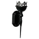 thumbnail image 2 of Candelabros de pared para velas de té, candelabros rústicos para interiores, fiestas, salas de estar, repisas y comedores. Negro, 2 of 8