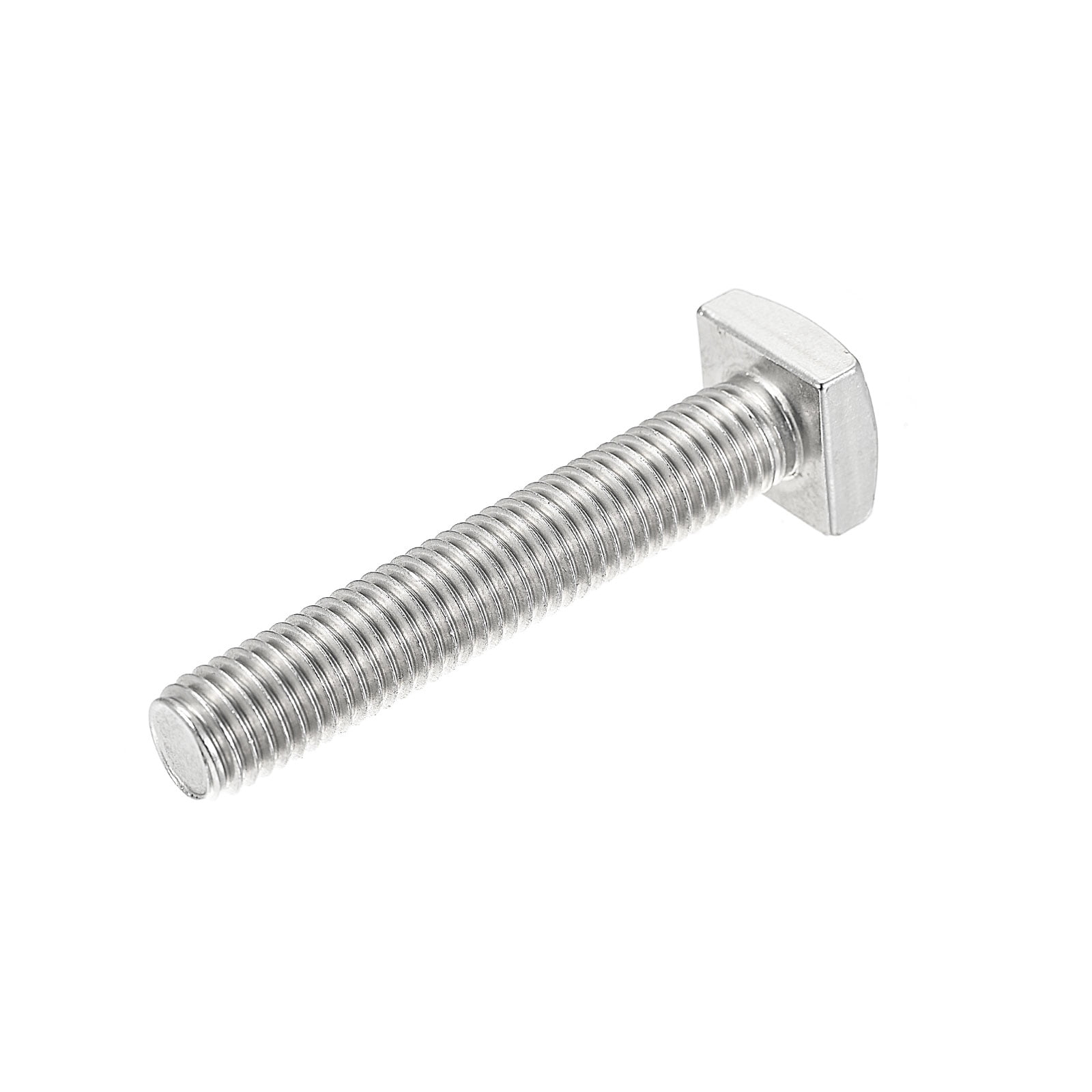 Cabeza Plana Redonda Eje Cuadrado Tornillos De Cierre DIN 603 De Acero Inoxidable A2 - Ejes Cuadrados, Rosca Completa, Varias Medidas Tornillos Acero Inoxidable A2