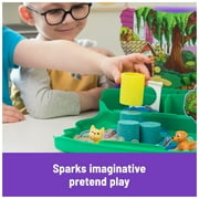 Kinetic Sand, Diggin’ Dog Park Set with 1.5lbs Play Sand & Tools