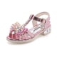 thumbnail image 2 of Sandalias para niñas, novedad de verano, moda coreana, Sophia forzen, zapatos de princesa, fondo suave de cristal, zapatos de playa para niños, 34 plantillas, 21,3 cm Gao Jinjia LED, 2 of 2