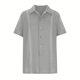 thumbnail image 1 of Camisas Hombre Casual Tops Lino Transpirable Guayabella Cubana Manga Corta Playa Odeerbi  ODB171250, 1 of 3