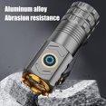thumbnail image 5 of mtvxesu Flashlights High Lumens, LED Flashlights High Powered Super Bright Flashlight Rechargeable 5 Modes Flash Lights Tail Magnetics Attachment for Emergency Outdoor Home Camping Hiking Gift, 5 of 8