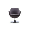 thumbnail image 1 of Chaise d'Appoint Pivotante Caisson&44; Gris, 1 of 1