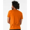 thumbnail image 3 of Bella Canvas Unisex Heather CVC T-Shirt Neon Orange, 3 of 5