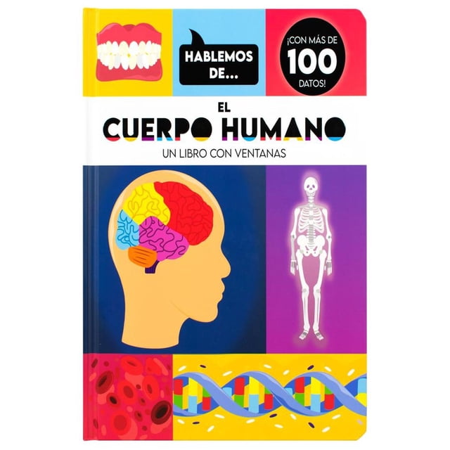 Enciclopedia infantil Advanced Hablemos del cuerpo humano Blanco Mediano