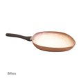thumbnail image 1 of HUDSON VALLEY | Sartén Plancha Doble Antiadherente de Cobre 26 cm, Mango Soft Touch Antiquemaduras, Apta para Estufa de Gas y Eléctrica, Cocina Saludable Sin Pegarse, Color Rosa, 1 of 4