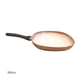 thumbnail image 1 of HUDSON VALLEY | Sartén Plancha Doble Antiadherente de Cobre 26 cm, Mango Soft Touch Antiquemaduras, Apta para Estufa de Gas y Eléctrica, Cocina Saludable Sin Pegarse, Color Rosa, 1 of 4