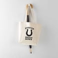 thumbnail image 5 of CafePress - Eyes Up Heels Down Tote Bag - Unisex Canvas Tote Bag, Beige, 1-Piece, 5 of 7