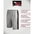 thumbnail image 7 of Mad Game Men's Active Shorts - 3 Pack Athletic Quick Dry Gym Basketball Shorts with Side Pockets and Drawstring (Sizes: S-XL), 7 of 7