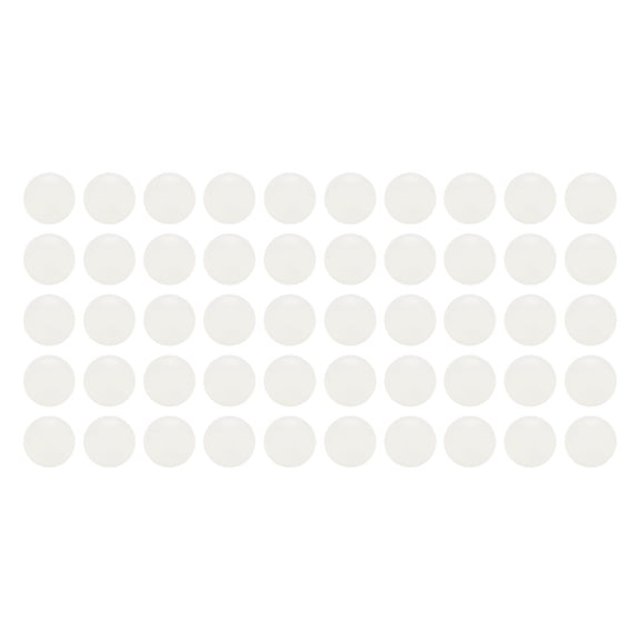 200Pack Nylon Bearing Balls 1/8" 3.175mm Polishing Ball, G2 Precision, White