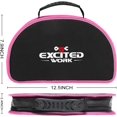 thumbnail image 2 of 69-Piece Pink Tool Kit - Ladies Hand Tool Set with Easy Carrying Round Pouch - Durable, Long Lasting Chrome Finish Tools - Perfect for DIY, Home Maintenance, 2 of 7