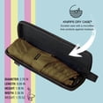 thumbnail image 5 of Knirps X4U My Clever Companion– 90cm Diameter Windproof Manual Open/Close Umbrella, Small and Compact Design for Travel and All Weather Protection, with Retractable Feature and Travel Case, Olive, 5 of 7