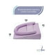 thumbnail image 3 of Cojín Con Soporte Memory Foam para Bebé Funda Lavable Lila, 3 of 8
