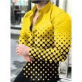 thumbnail image 1 of Camisas hawaianas con estampado floral en 3D camisas de moda para hombre blusas casuales de manga larga para playa blusas con solapa ropa para hombre, 1 of 6