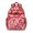 Red-8, variant on Romantic Floral Waterproof Daypack with Durable Construction