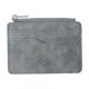 thumbnail image 1 of Cartera corta de cuero esmerilado para hombre, estilo coreano, con cremallera, monedero, tarjetero, tarjetero, 1 of 6