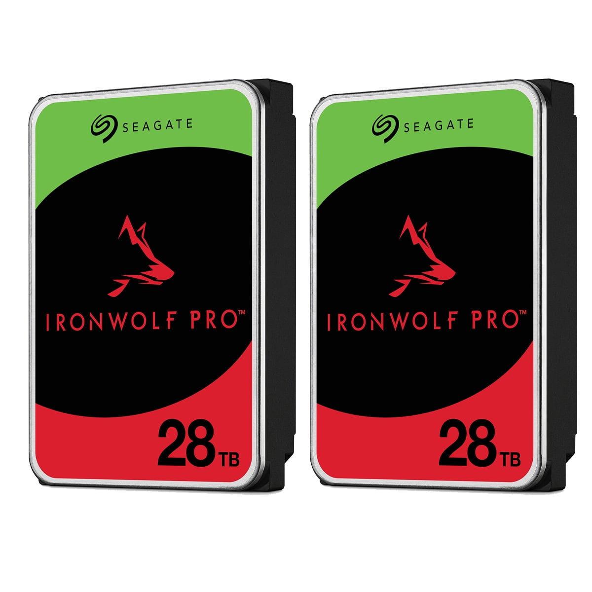Seagate IronWolf Pro 28TB NAS Internal HDD Hard Drive- 2 PACK