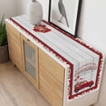thumbnail image 4 of Valentine's Day Table Runner 70 Inches Long Farmhouse Dress Scarves, Vintage Red Truck Love Heart Roses Romantic Dining Tablerunner for Coffee Table/Kitchen Island/Party Décor, 13" x 70", 4 of 8