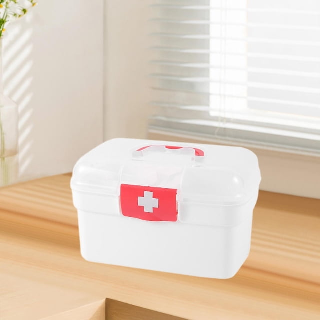 Caja de primeros auxilios médica Salvador Organizador de almacenamiento multifuncional L
