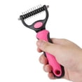 thumbnail image 5 of Hearth & Gear Dog Brush Double Side Undercoat Rake For Dogs & Cats Brush For Shedding Dematting Comb And Dematting Tool For Grooming Extra Wide Dogs And Cats Accessories Accessories For Dog Grooming, 5 of 5