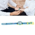 thumbnail image 4 of Cartoon Child Watch, Fabric Strap Toddler Watch Summer Beach Pattern Time Learning Educational Toy  For Daily For School, 4 of 8