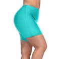 thumbnail image 3 of Attraco Swimsuit Bottoms Plus Size For Women Boardshorts Bathing Suit Turnks Solid Color, 3 of 6