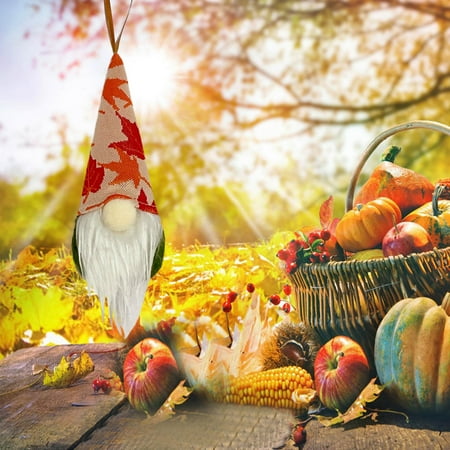 

Huilaibazo Harvests Festival Sunflower Doll Thanksgiving Home Decor Pendant