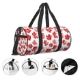 thumbnail image 3 of Fotbe Realistic Maple Leaf Bolsa Deportiva de Lona Plegable con Estampado, Bolsa de Gimnasio con Bolsillo Seco/Húmedo, Bolsa de Viaje Ultraligera de Gran Capacidad, 3 of 6