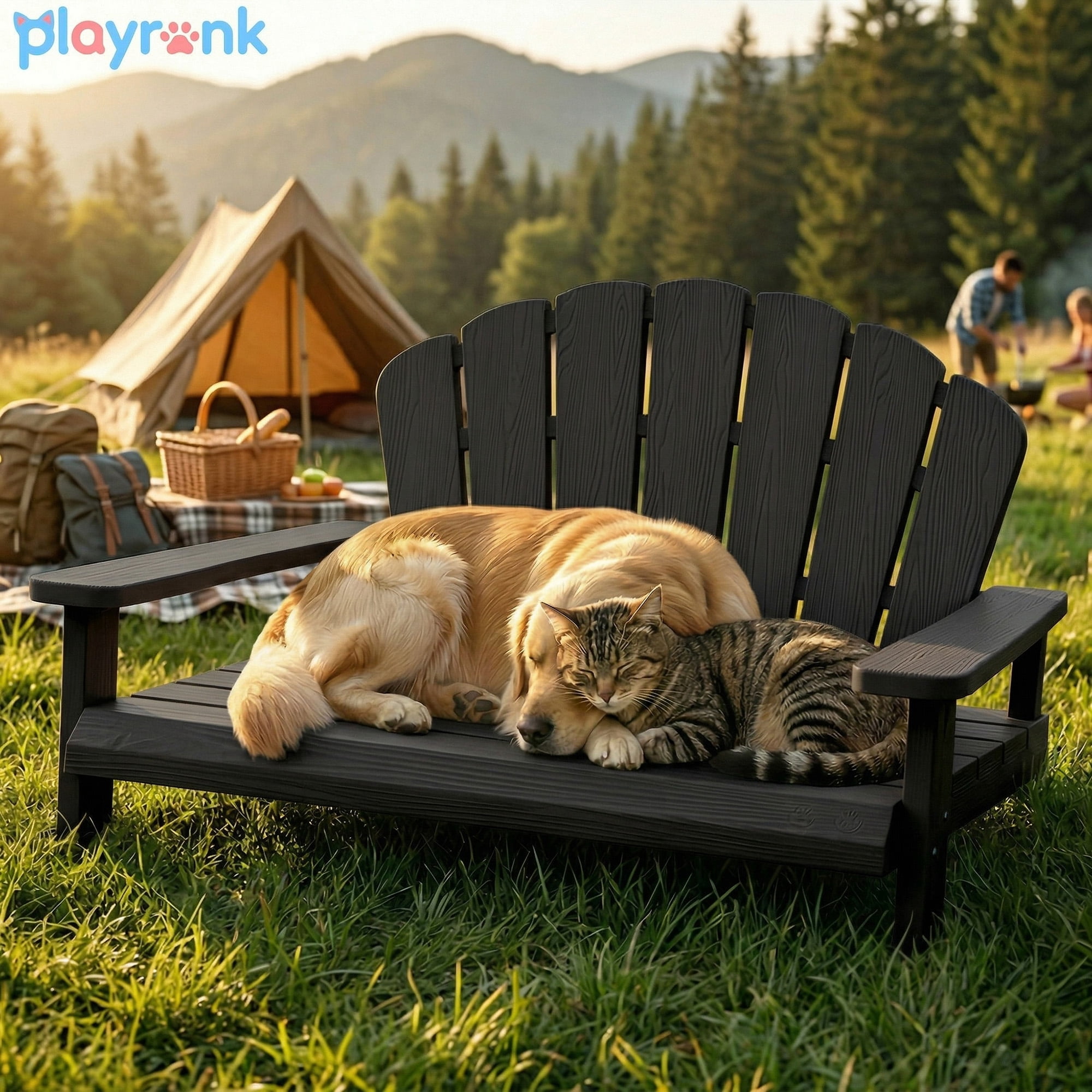Fazzn Orthopedic Dog Beds Large Sized Dog - Washable Large Dog Cat Bed Waterproof, Comfort Dogs Couch Sofa with Washable , Pet Bed with Nonskid Bottom, Black/Brown.