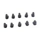 thumbnail image 4 of 10 piezas de emblema de insignia, ojal for cubierta de espejo de puerta, clip for arco de rueda for VW Golf MK1 MK2 Polo Jetta Passat Seat Ibiza Toledo 191853615A, 4 of 4