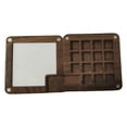 thumbnail image 1 of HEVIRGO Wooden Paint Box Portable Multi-grids Design Rectangle Watercolor Palette for Home Outdoor Travel Use, 1 of 11