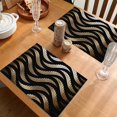 thumbnail image 2 of PVC Placemats 4 Pcs Non-Slip Heat-Resistant PVC Woven Mat For Table Desktop Protection Kitchen Placemat For Home Decoration, 2 of 5