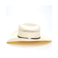thumbnail image 2 of Stetson Men's Natural Crowley Straw Western Hat Natural 7 1/8, 2 of 3