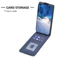thumbnail image 2 of Feishell Vertical Flip Wallet Case for iPhone 16 Plus,for Women Men, Premium PU Leather with RFID Blocking Credit Card Slots Magnetic Shockproof Kickstand Phone Case for iPhone 16 Plus,Blue, 2 of 9