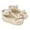Beige, variant on Otqutp Casual Flower Girls Dance Shoes Toddler Kids Girls Soild Bowknot Princress Shoes Soft Sole The Floor Barefoot Non Slip First Walkers Prewalker Shoes