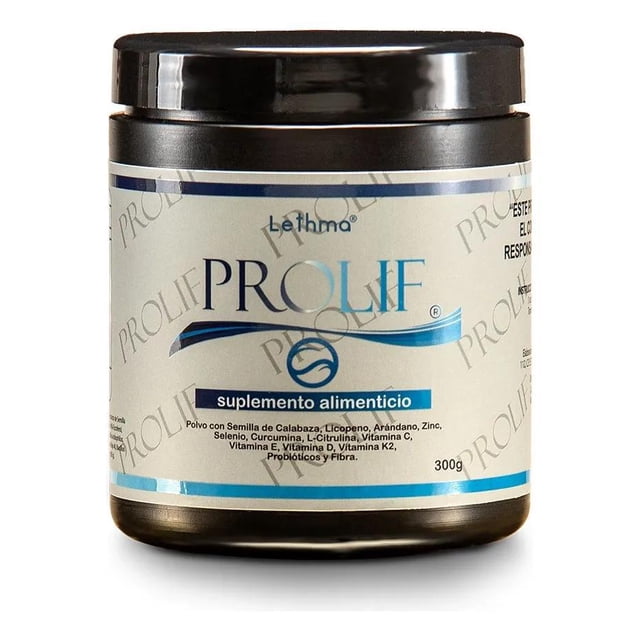 Lethma Prolif Suplemento para Hombres con licopeno 300gr sabor frutos rojos
