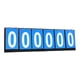 thumbnail image 1 of Marcador de mesa de 6 dígitos Marcador de competición Tablero de puntuación portátil para baloncesto azul Zulema, 1 of 8