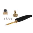 thumbnail image 4 of Vintage Exquisite Stainless Steel Feather Pen Set Smooth Writing Quill Pen Calligraphy Pens, 4 of 7