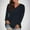 Navy, variant on Abomasnow Womens Fall Plus Size Long Sleeve Tunic Tops for Leggings V Neck Casual Loose Fit Blouse Shirt
