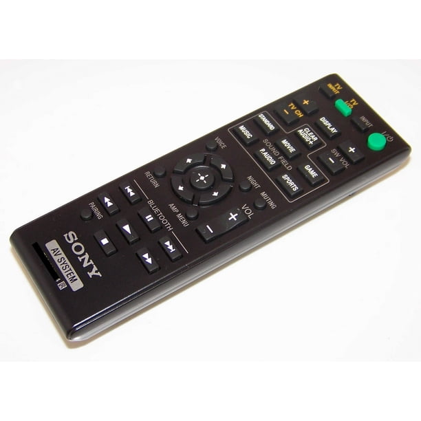 OEM NEW Sony Remote Control Originally Shipped With: SA-CT770, SACT770