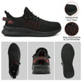 thumbnail image 4 of Fidabo Steel Toe Shoes for Men and Women Comfortable Lightweight Work Safety Shoes Puncture Proof Slip Resistant Indestructible Sneakers Construction Work Utility, 4 of 7