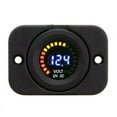 Waterproof 12V Led Car Van Boat Marine Voltmeter Voltage Meter Battery