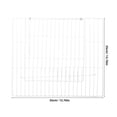 thumbnail image 2 of OULII DIY Dog Crate Fence Door Iron Wire White Pet Enclosure 1 PCS, 2 of 4