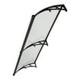 thumbnail image 5 of Front Door Arch Rainshed, Awning Window Door Awning Canopy 78.7x23.6in Entry Door Overhang Aluminum Alloy Awning Outdoor Window Awning Door Canopy, Window Awning Exterior,Sun UV, Rain Snow Protection, 5 of 10